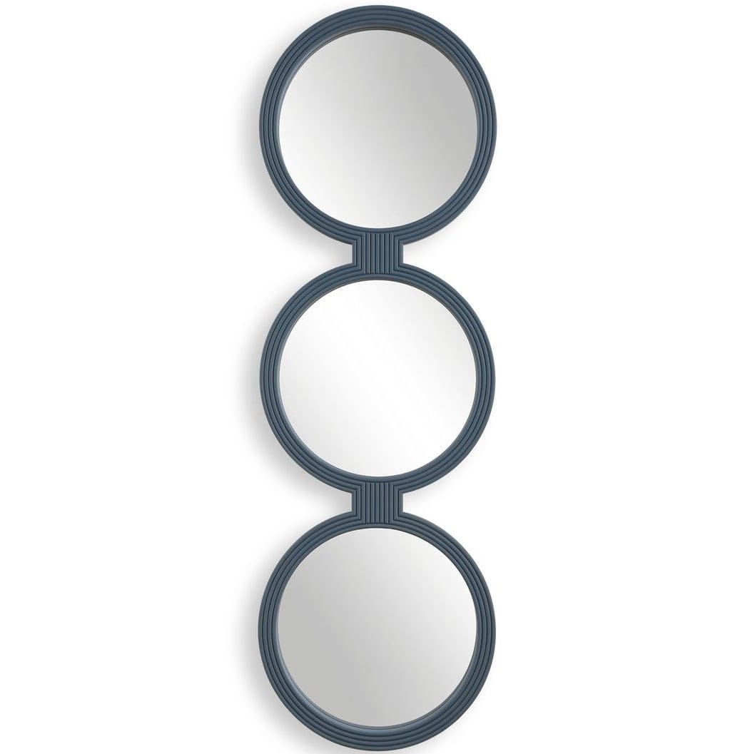 Uttermost Mirrors Going In Circles Mirror in Blue Grey House of Isabella UK