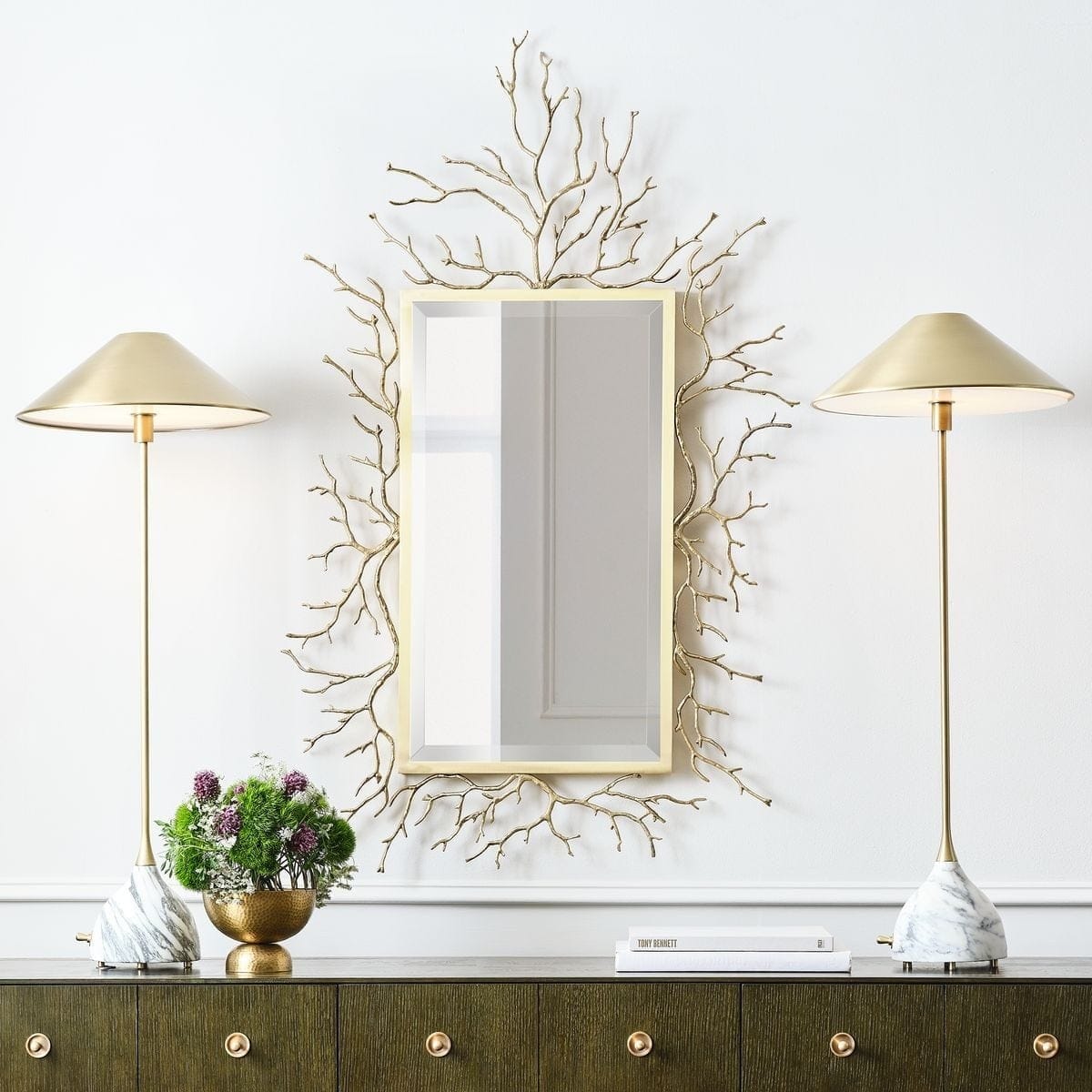Uttermost Mirrors Golden Chestnut Mirror House of Isabella UK