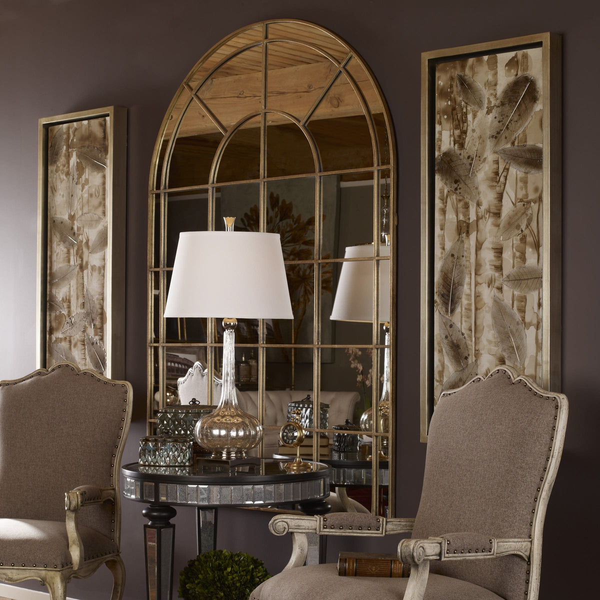 Uttermost Mirrors Grantola Arched Mirror House of Isabella UK