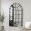 Uttermost Mirrors Grantola Black Arch Iron Mirror House of Isabella UK