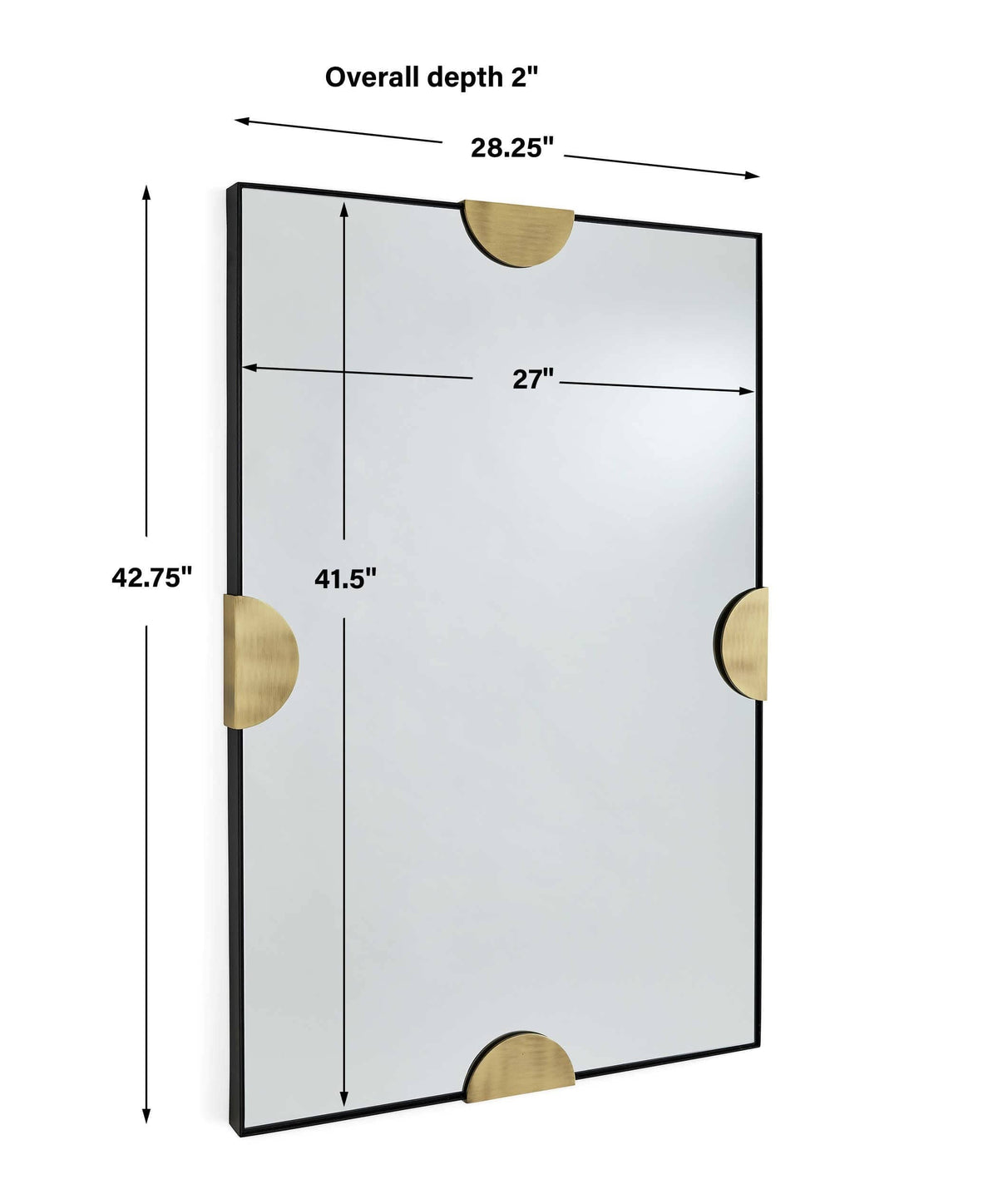 Uttermost Mirrors Grip Mirror House of Isabella UK