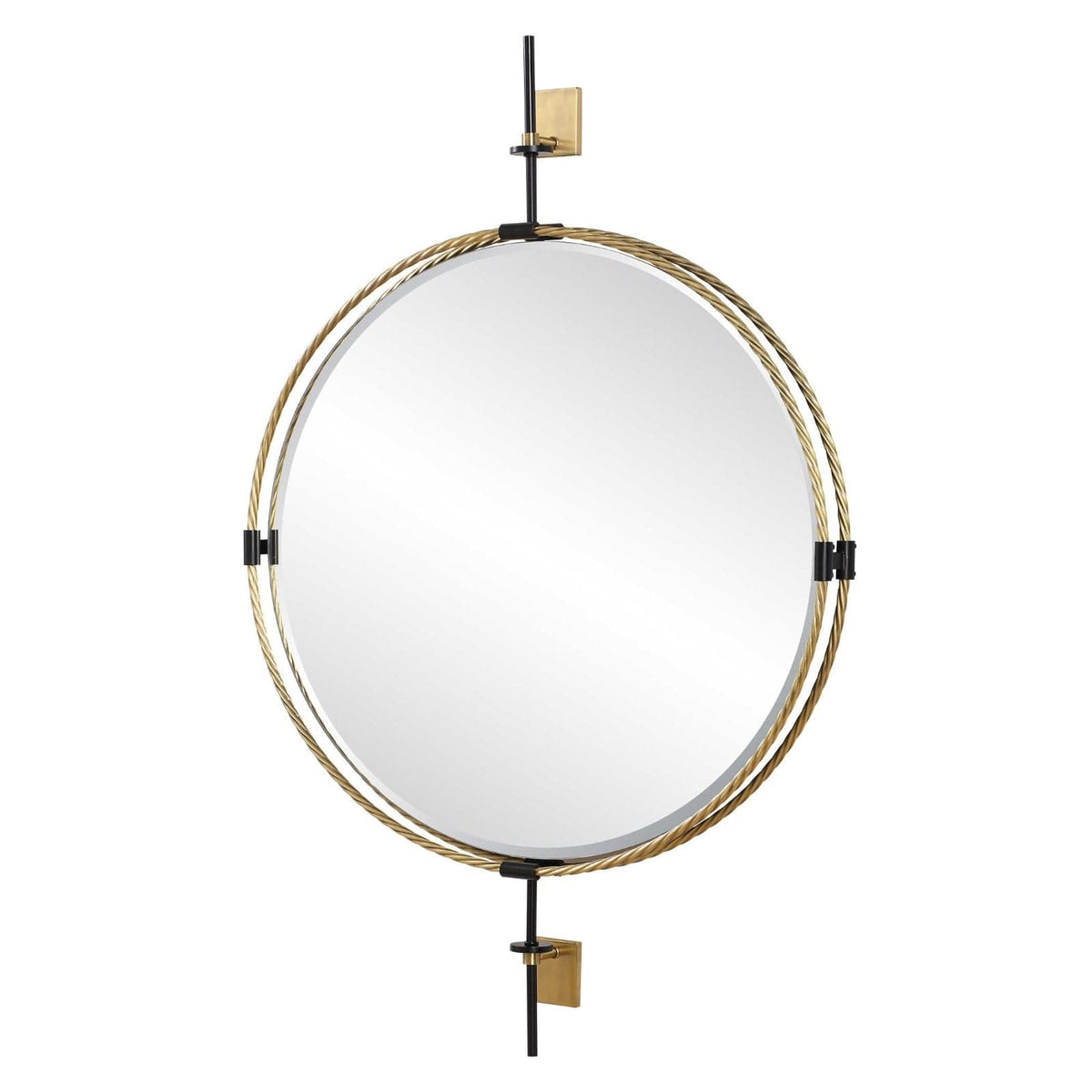 Uttermost Mirrors Guardrail Round Mirror House of Isabella UK