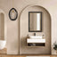 Uttermost Mirrors Guerra Walnut & Brass Mirror House of Isabella UK