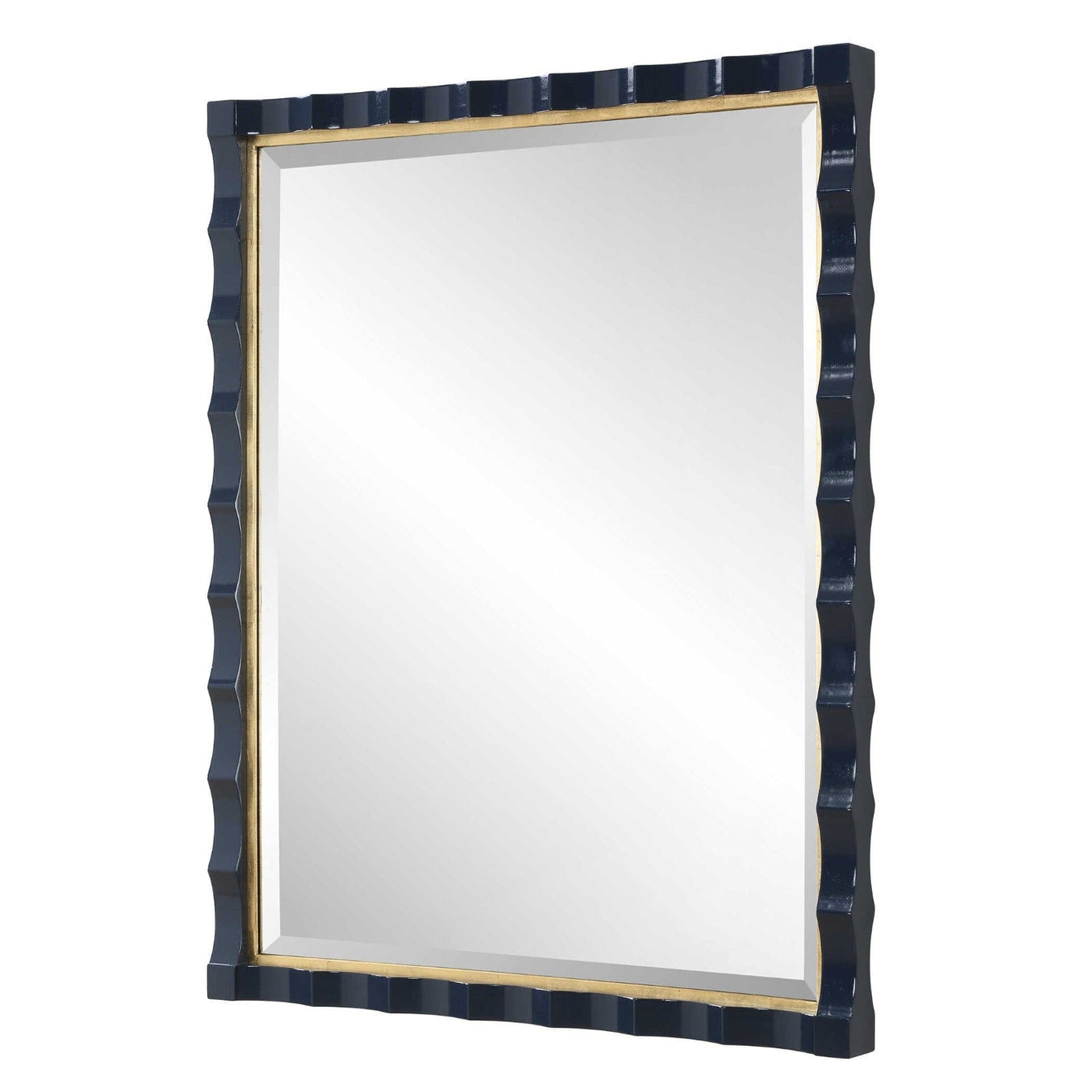 Uttermost Mirrors Gulf Mirror in Navy House of Isabella UK