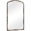 Uttermost Mirrors Hammered Antique Nickel Arch Mirror House of Isabella UK