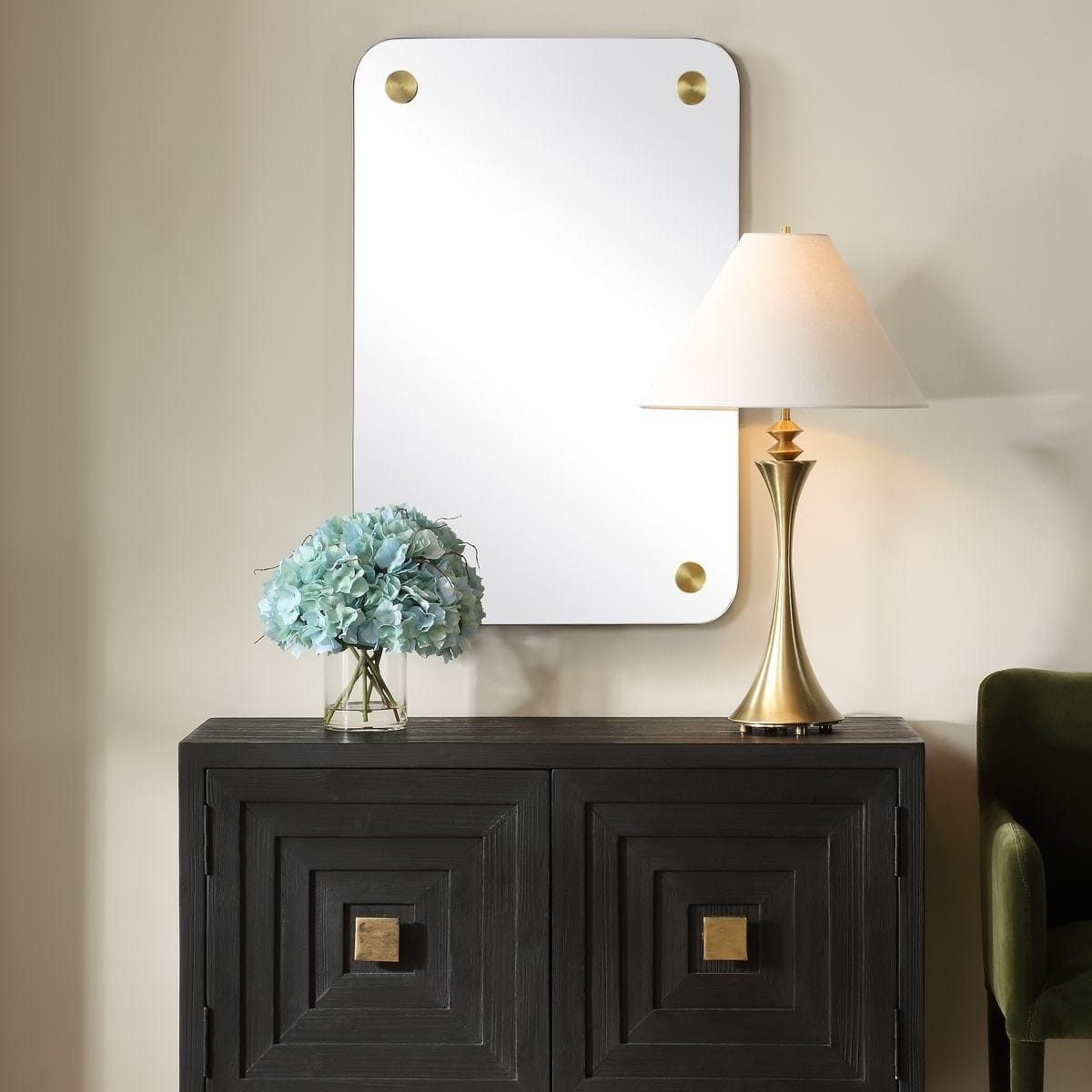 Uttermost Mirrors Hamrick Frameless Mirror House of Isabella UK