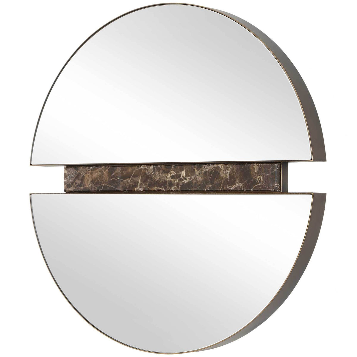 Uttermost Mirrors Hanover Divided Round Mirror House of Isabella UK