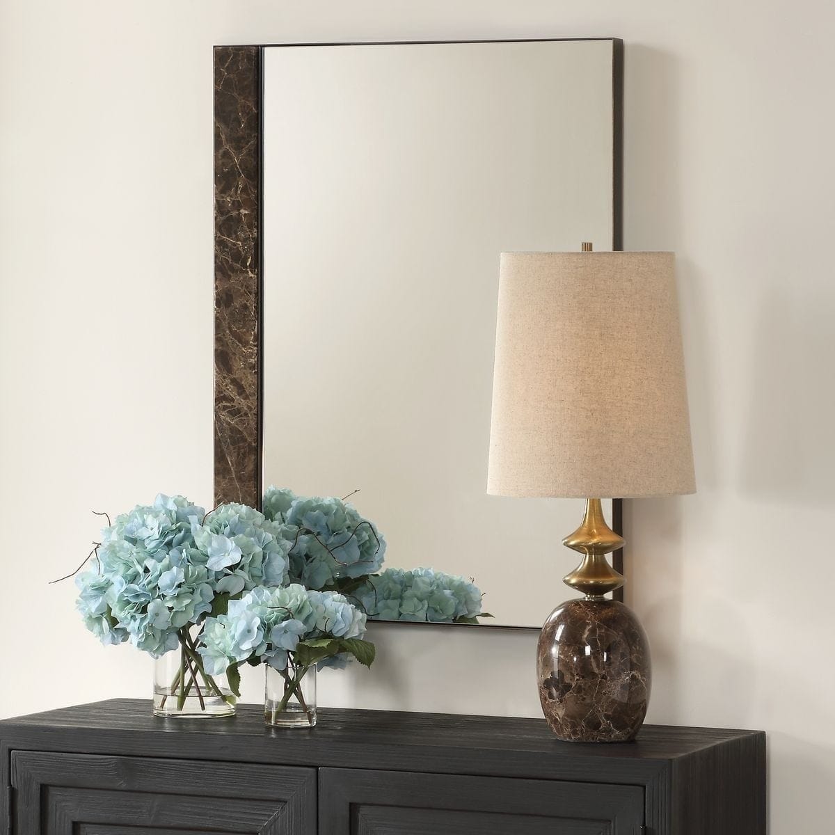 Uttermost Mirrors Hanover Marble Mirror House of Isabella UK