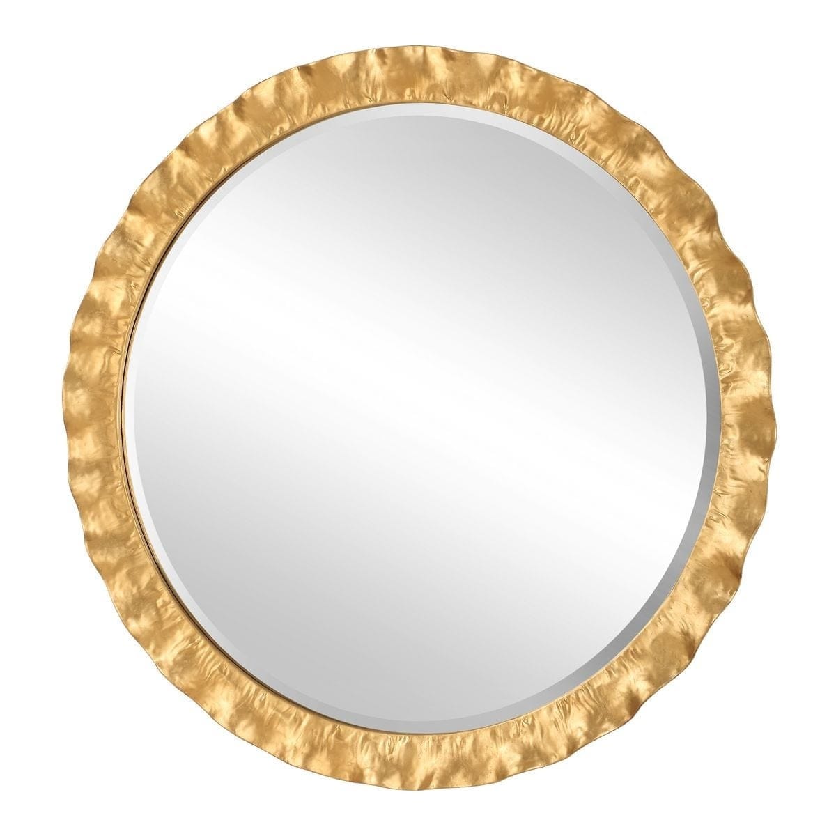 Uttermost Mirrors Haya Round Gold Mirror House of Isabella UK