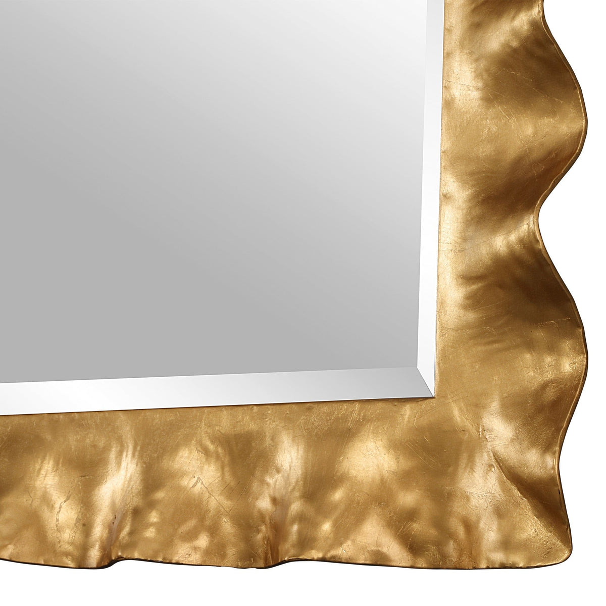Uttermost Mirrors Haya Scalloped Gold Mirror House of Isabella UK