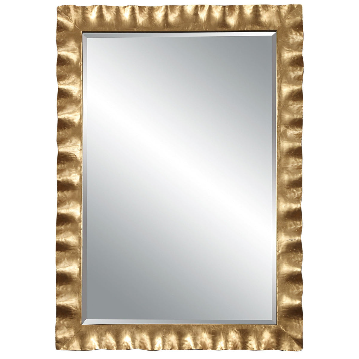 Uttermost Mirrors Haya Scalloped Gold Mirror House of Isabella UK