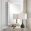 Uttermost Mirrors Haya White Scalloped Mirror House of Isabella UK