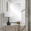 Uttermost Mirrors Haya White Scalloped Mirror House of Isabella UK