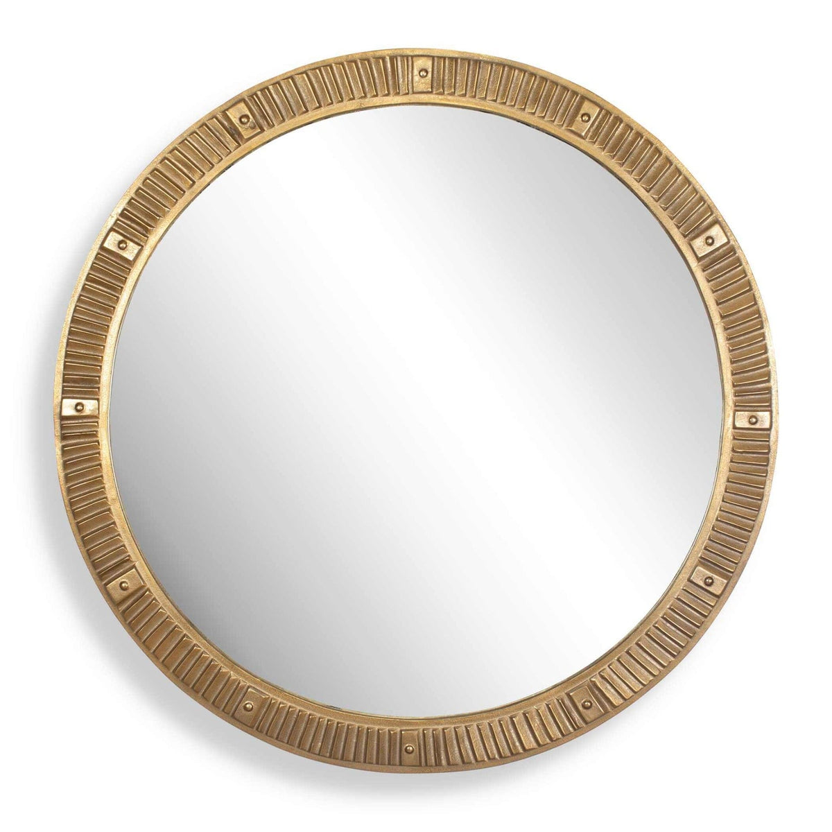Uttermost Mirrors Heart Of Gold Round Mirror House of Isabella UK