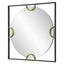 Uttermost Mirrors Hinson Square Mirror House of Isabella UK