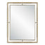 Uttermost Mirrors It's All Connected Rectangle Brass Mirror House of Isabella UK