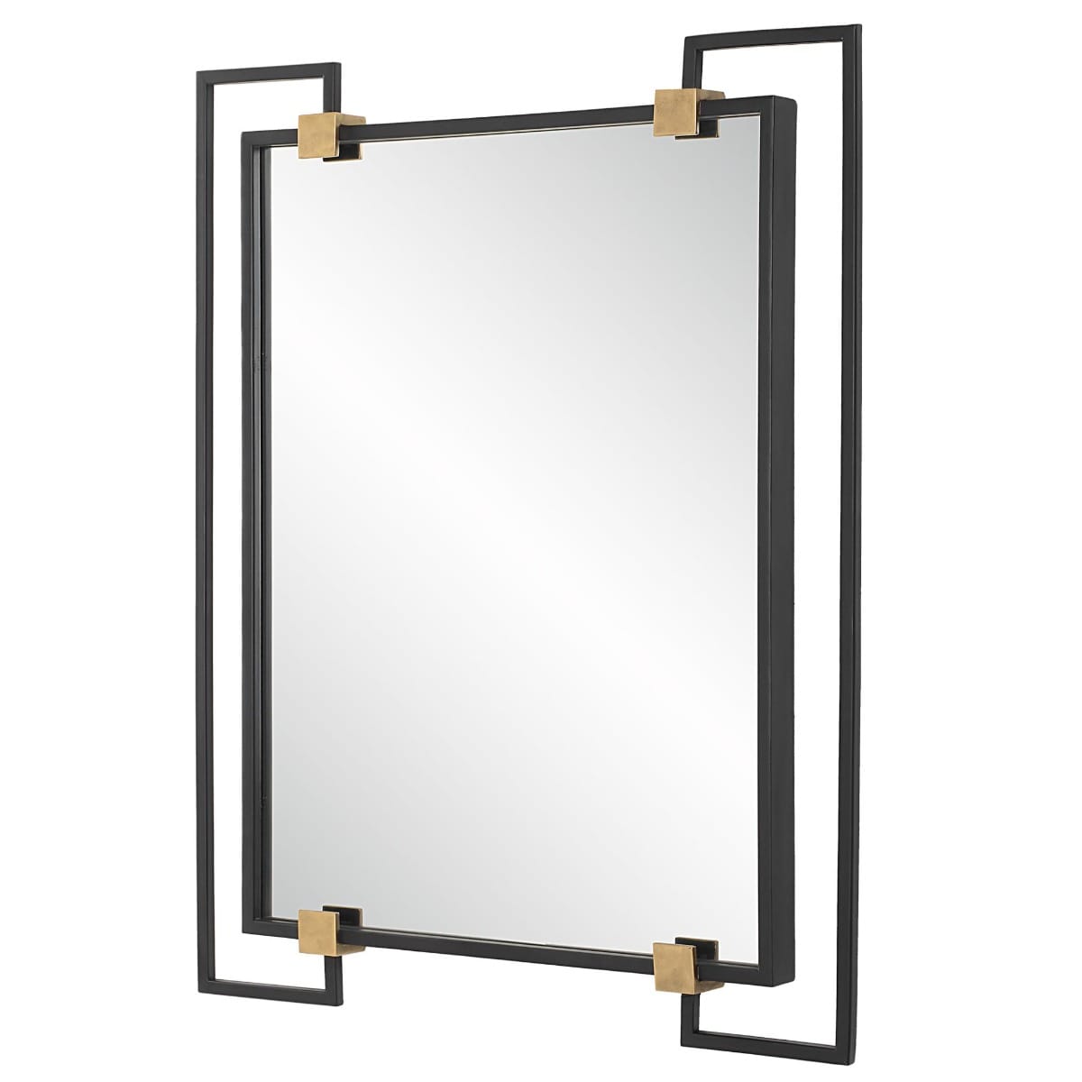 Uttermost Mirrors Ivey Rectangle Industrial Mirror House of Isabella UK