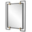 Uttermost Mirrors Ivey Rectangle Industrial Mirror House of Isabella UK