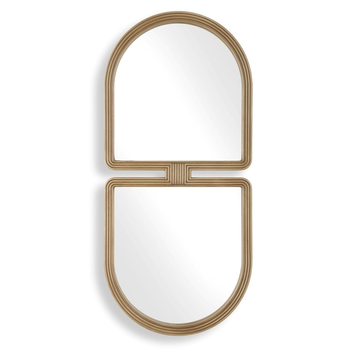 Uttermost Mirrors Jacques Art Deco Gold Mirror House of Isabella UK