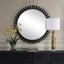 Uttermost Mirrors Jael Round Iron Bands Mirror House of Isabella UK