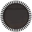 Uttermost Mirrors Jael Round Iron Bands Mirror House of Isabella UK