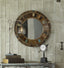 Uttermost Mirrors Jeremiah Round Wood Mirror House of Isabella UK