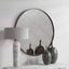 Uttermost Mirrors Junius Antique White Round Mirror House of Isabella UK