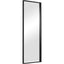 Uttermost Mirrors Kahn Oversized Black Rectangular Mirror House of Isabella UK