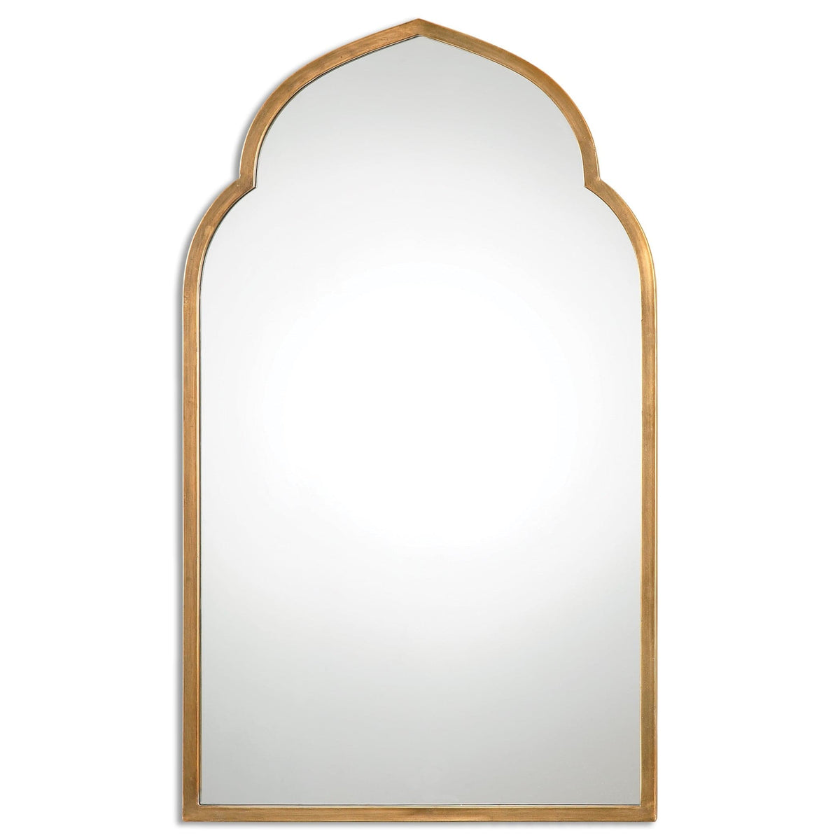 Uttermost Mirrors Kenitra Gold Arch Mirror House of Isabella UK