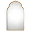 Uttermost Mirrors Kenitra Gold Arch Mirror House of Isabella UK