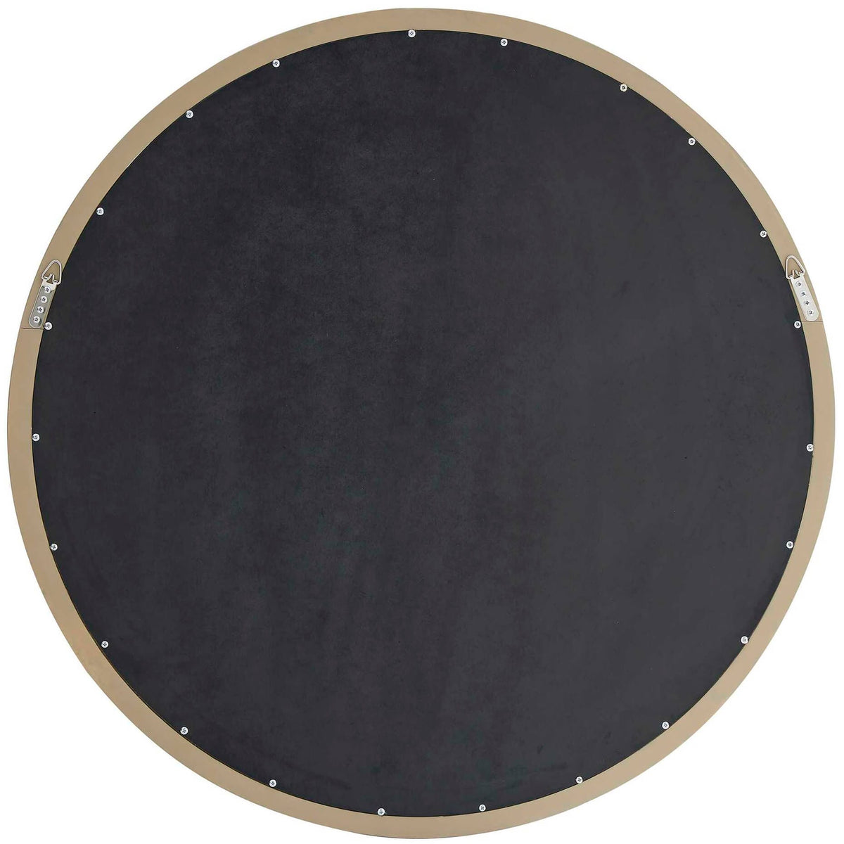Uttermost Mirrors Landry Round Light Wood Mirror House of Isabella UK