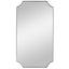 Uttermost Mirrors Lennox Black Scalloped Corner Mirror House of Isabella UK