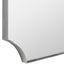 Uttermost Mirrors Lennox Nickel Scalloped Corner Mirror House of Isabella UK