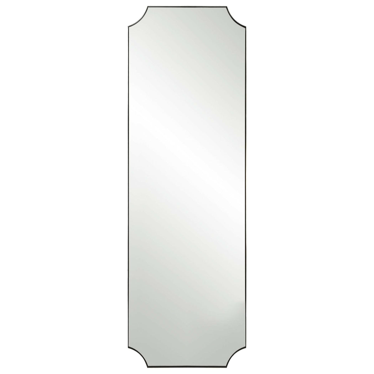 Lennox Nickel Tall Mirror.