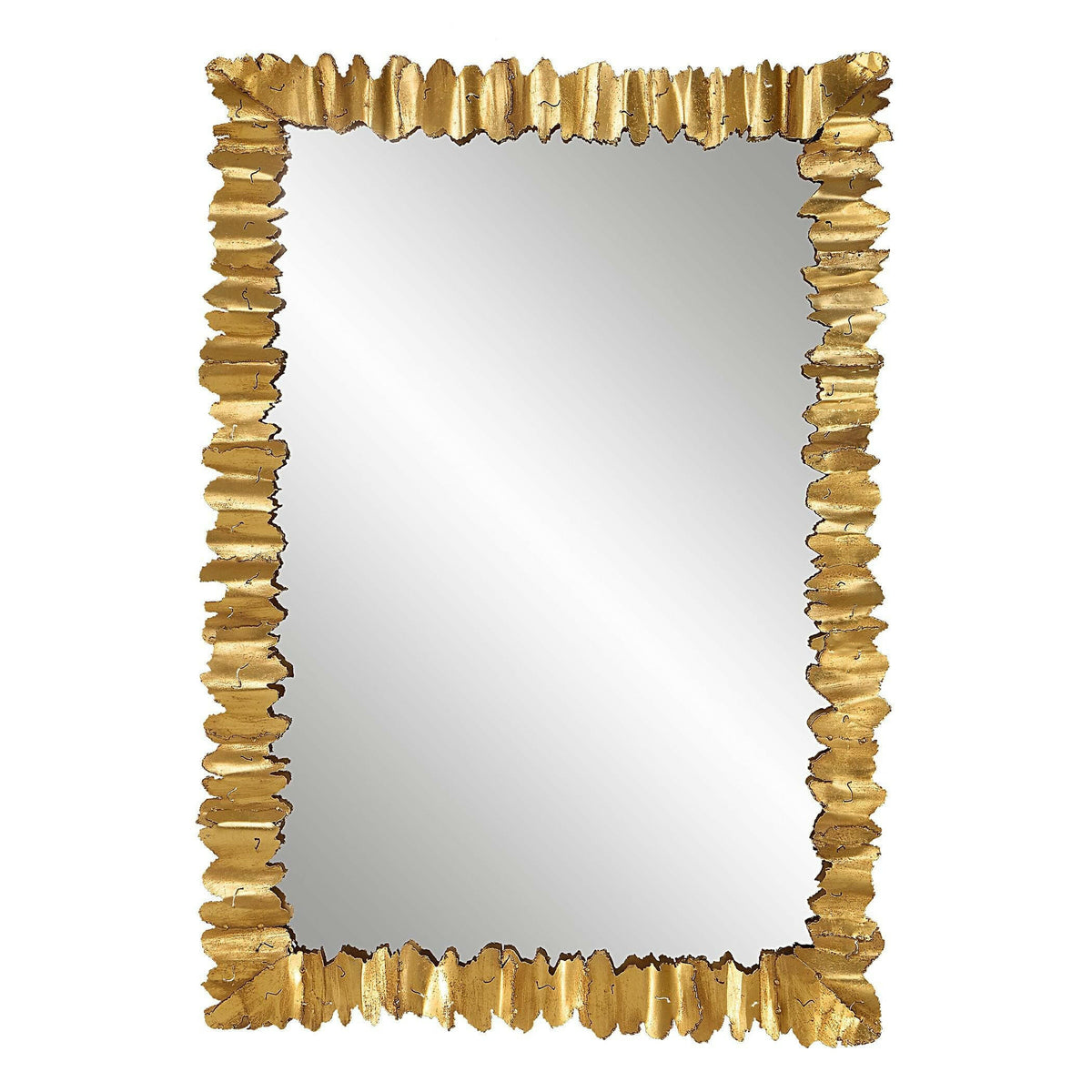 Lev Antique Gold Mirror.