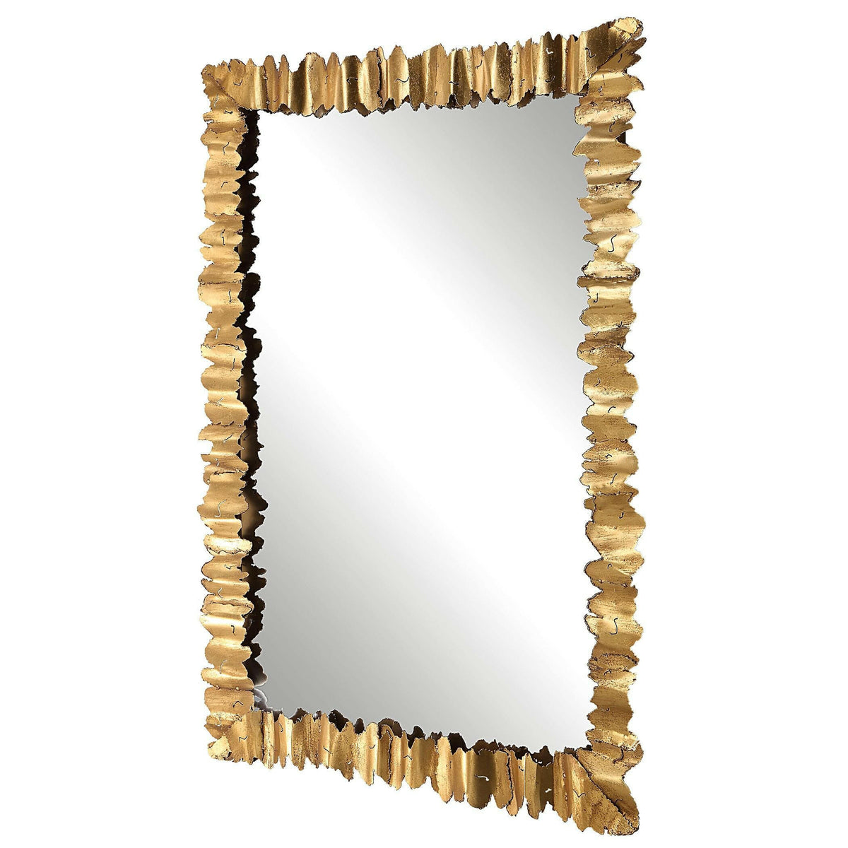 Lev Antique Gold Mirror.