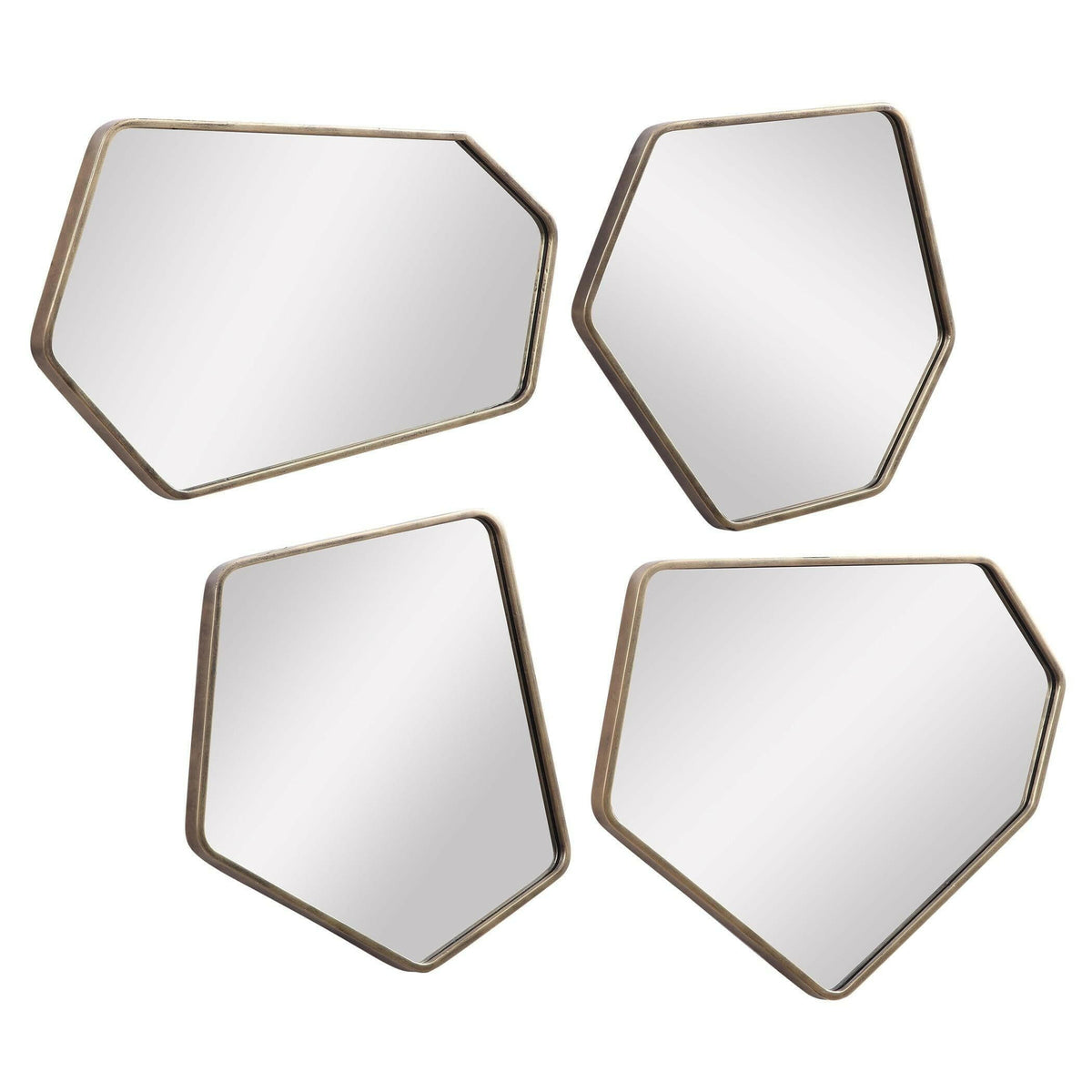 Linneah Modern Mirrors, S/4.