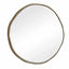 Uttermost Mirrors Lowen Round Brass Mirror House of Isabella UK