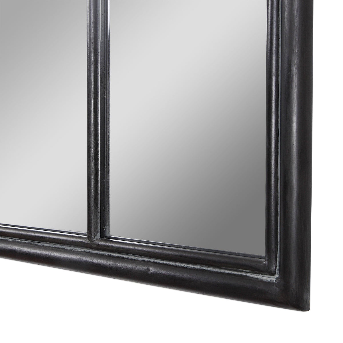 Uttermost Mirrors Lyda Aged Black Arch Mirror House of Isabella UK