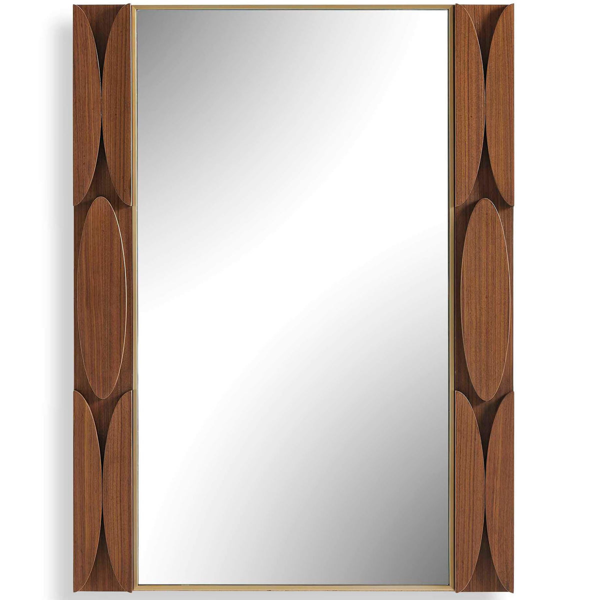 Uttermost Mirrors Macario Mid-Century Wood Mirror House of Isabella UK