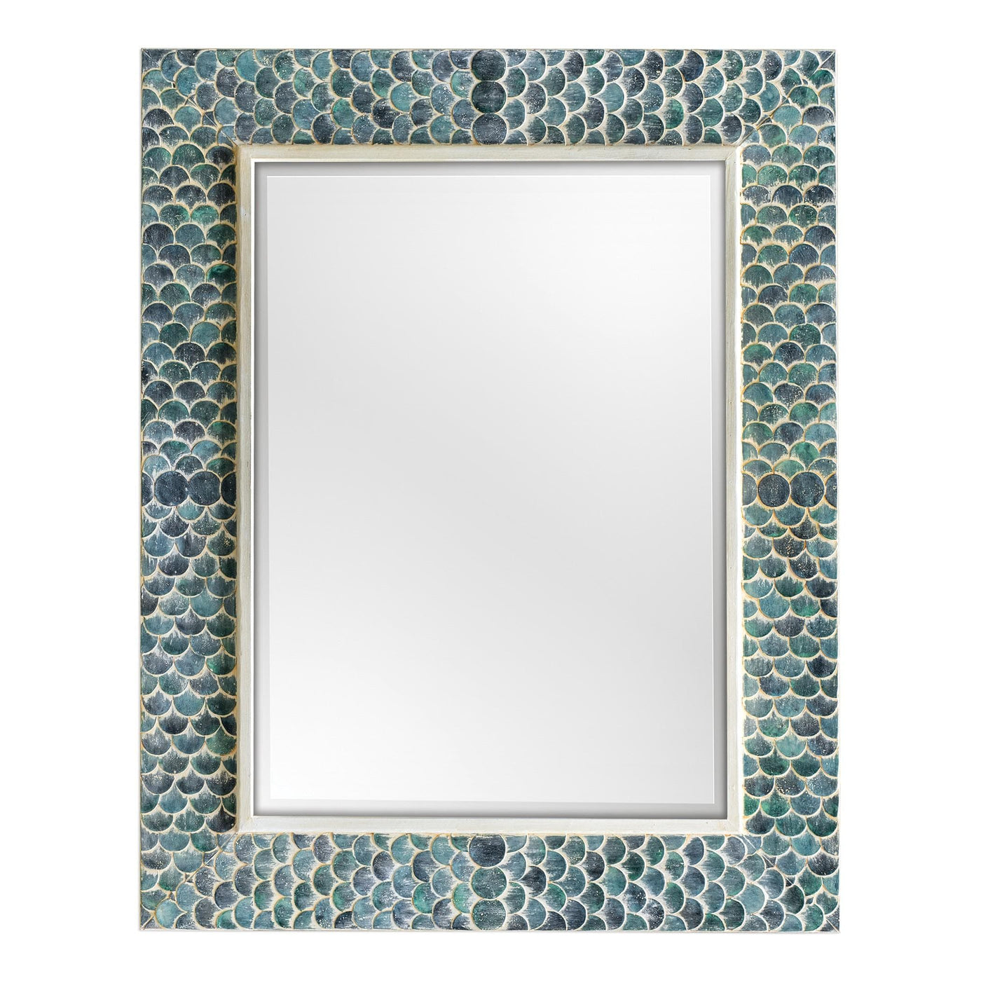 Uttermost Mirrors Makaria Coastal Blue Mirror House of Isabella UK