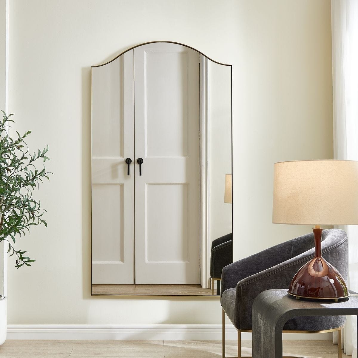 Uttermost Mirrors Mallorca Arch Mirror House of Isabella UK