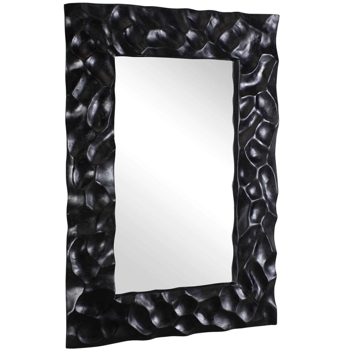 Uttermost Mirrors Malosi Black Carved Mirror House of Isabella UK