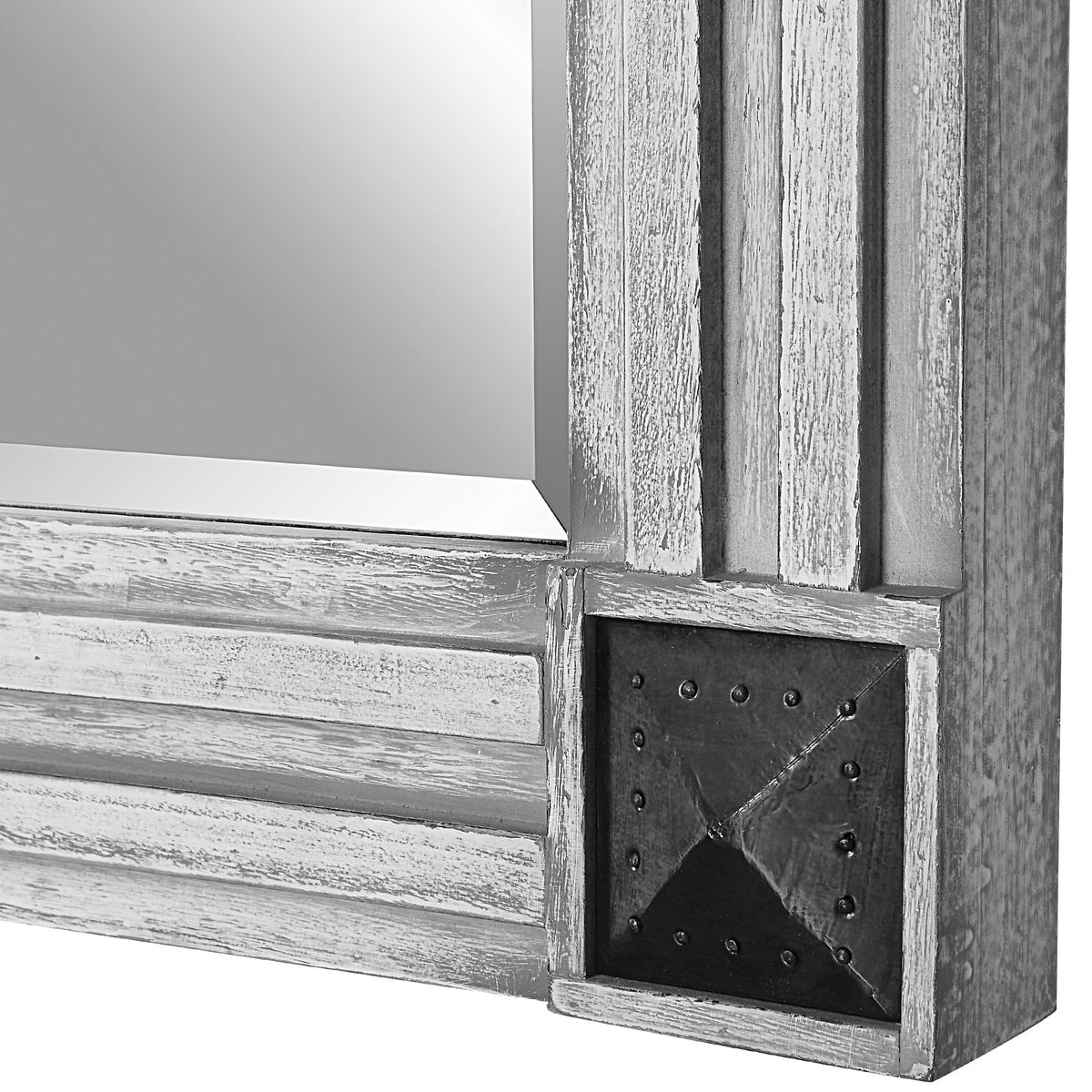 Uttermost Mirrors Manor Distressed Oversized Mirror House of Isabella UK