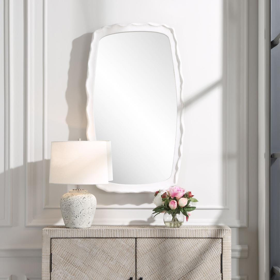 Uttermost Mirrors Marbella White Mirror House of Isabella UK