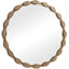 Uttermost Mirrors Marietta Round Brass Mirror House of Isabella UK