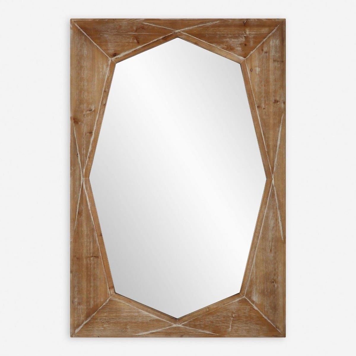 Uttermost Mirrors Marquise Natural Wood Mirror House of Isabella UK