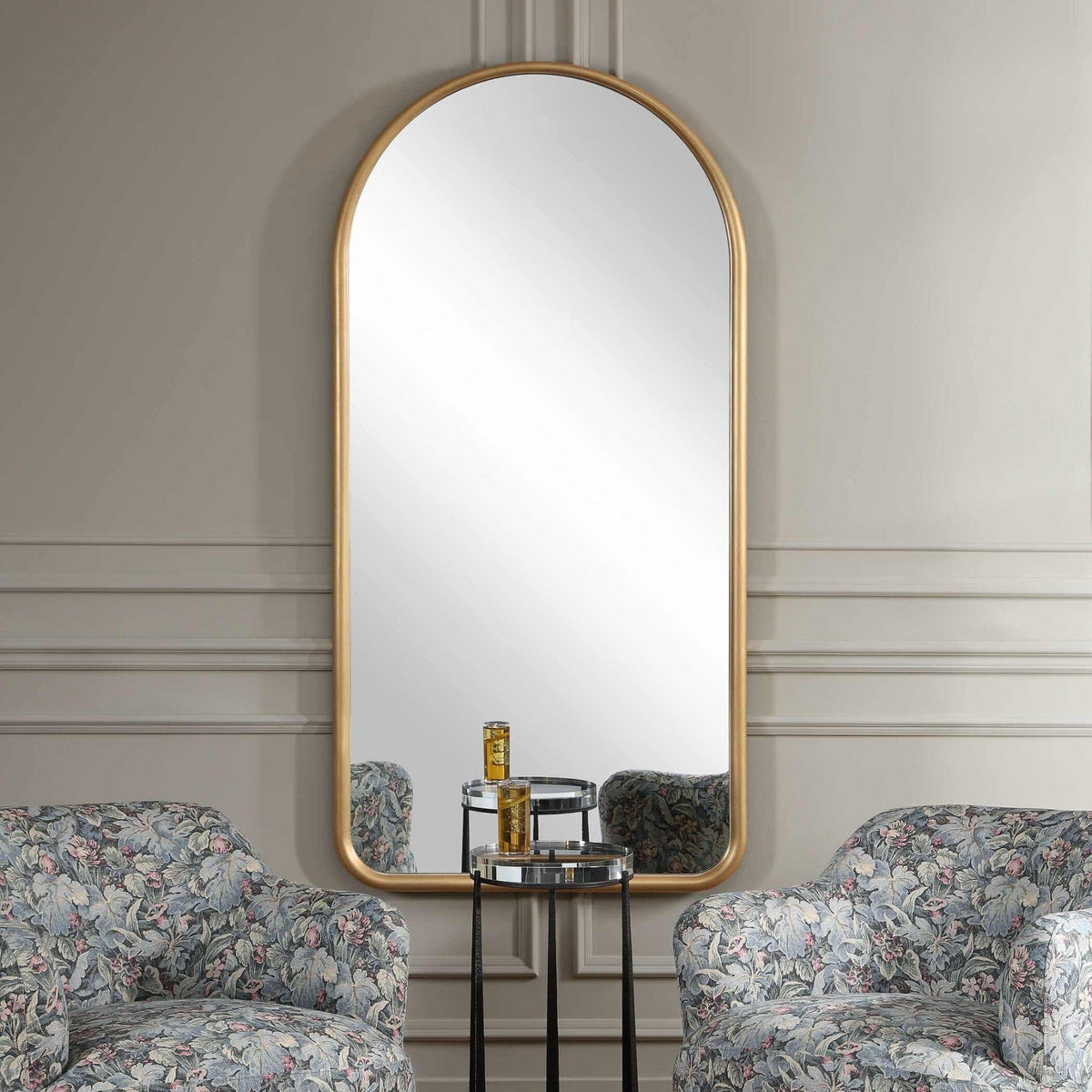Uttermost Mirrors Marvell Gold Arch Mirror House of Isabella UK