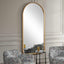Uttermost Mirrors Marvell Gold Arch Mirror House of Isabella UK