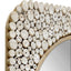 Uttermost Mirrors Merak Teak Mosaic Mirror House of Isabella UK